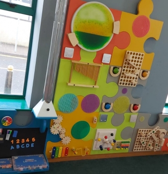 Sensory Wall: Buncrana Library